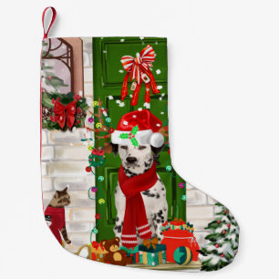 Dalmatian Dog Christmas Small Christmas Stocking