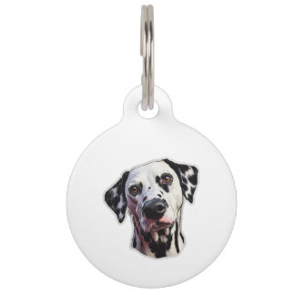 Dalmatian Dog Create Your Own Custom Text  Pet Tag
