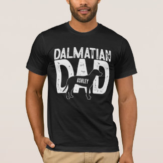 Dalmatian Dog Dad Puppy Dad T-Shirt
