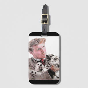 Dalmatian Dog Dogs cute Animal Spotty Luggage Tag