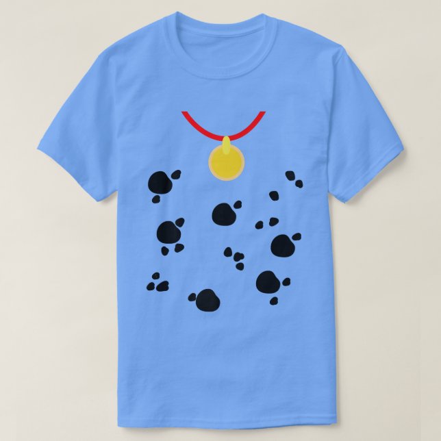 Dalmatian Dog Funny Halloween Costume Kids Toddler T-Shirt (Design Front)