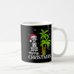 Dalmatian Dog Lovers Men Women Christmas Tree Ligh Coffee Mug