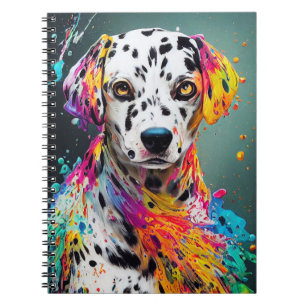 Dalmatian Dog Pet Cute Adorable Animal Companion Notebook