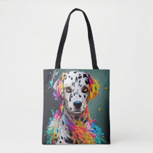 Dalmatian Dog Pet Cute Adorable Animal Companion Tote Bag