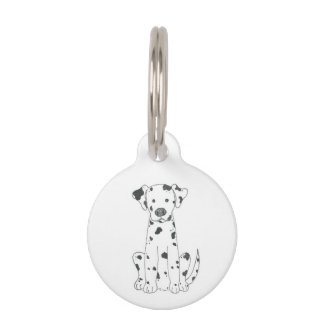 Dalmatian Dog Pet ID Tag