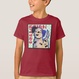 Dalmatian Dog, Pixel Art, Pixelart T-Shirt