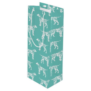 Dalmatian Dog Puppy Wine Gift Bag