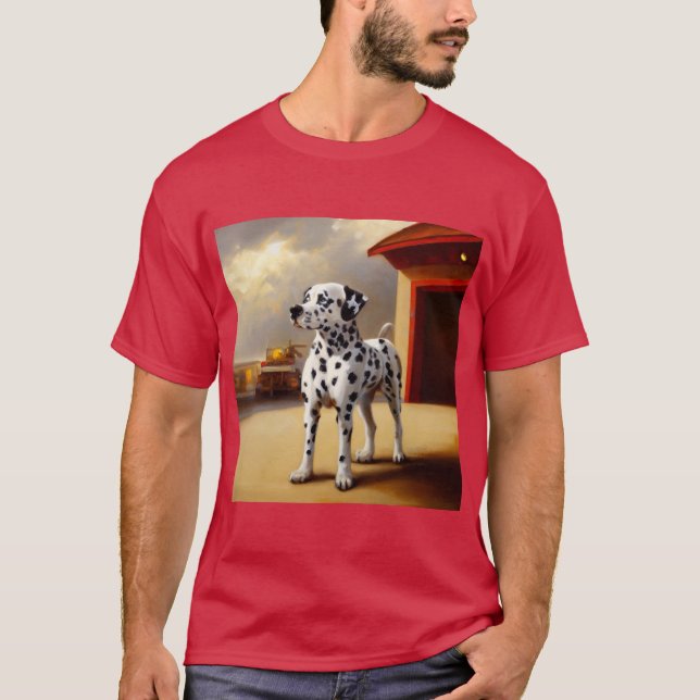 Dalmatian Dog T-Shirt (Front)