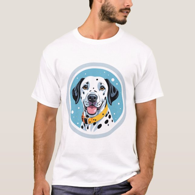 Dalmatian Dog T-Shirt (Front)