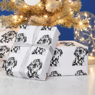 Dalmatian Dog Wrapping Paper