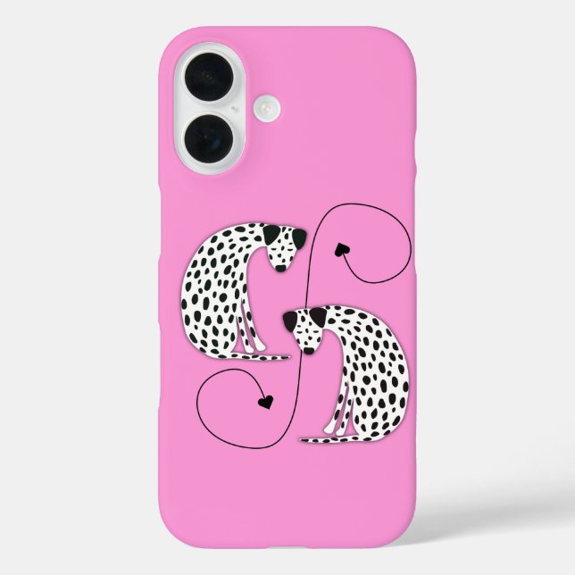 Dalmatian dogs iPhone / iPad case (Back)