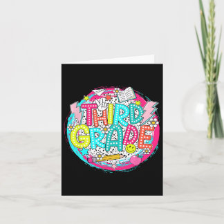 Dalmatian Dots Dream 3rd Team Third Grade Teacher  Card