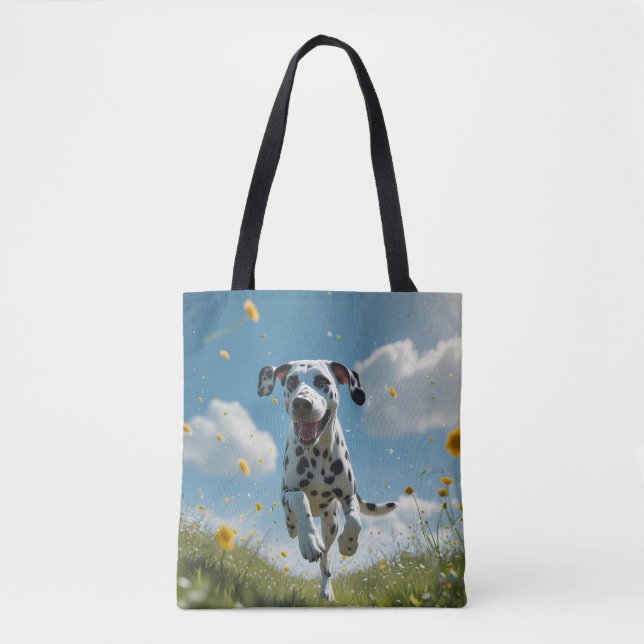 Dalmatian Elegant Tote Bag (Front)