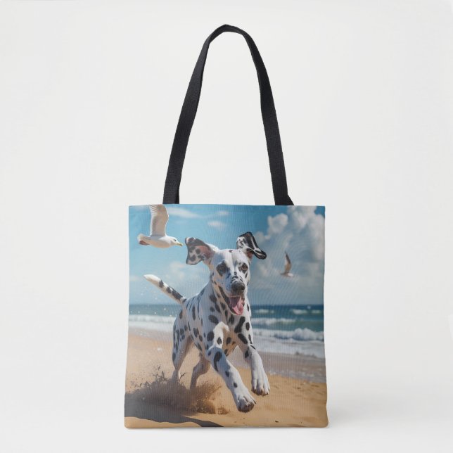Dalmatian Elegant Tote Bag (Front)
