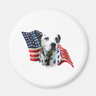 Dalmatian Flag Magnet