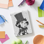 Dalmatian, Formal Hound and Hat iPad Pro Cover<br><div class="desc">Dalmatian,  Formal Hound and Hat by FabFunky. Features a dapper dalmation wearing a fun tophat and monocle. | 191418D</div>