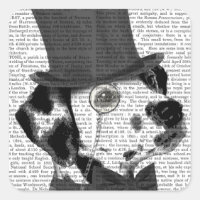 Dalmatian, Formal Hound and Hat