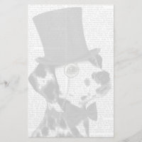 Dalmatian, Formal Hound and Hat