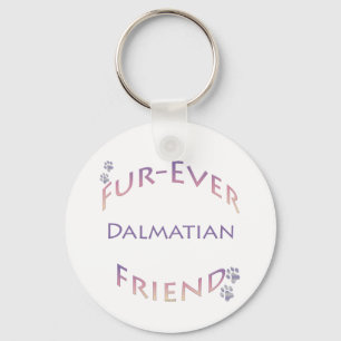 Dalmatian Furever Key Ring
