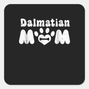 Dalmatian Gift Dalmatian Mum Square Sticker