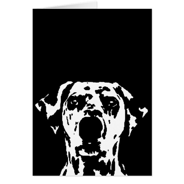 Dalmatian Gifts - Card (Front)