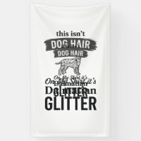 Dalmatian Glitter Funny Dog Hair Quote Design_1