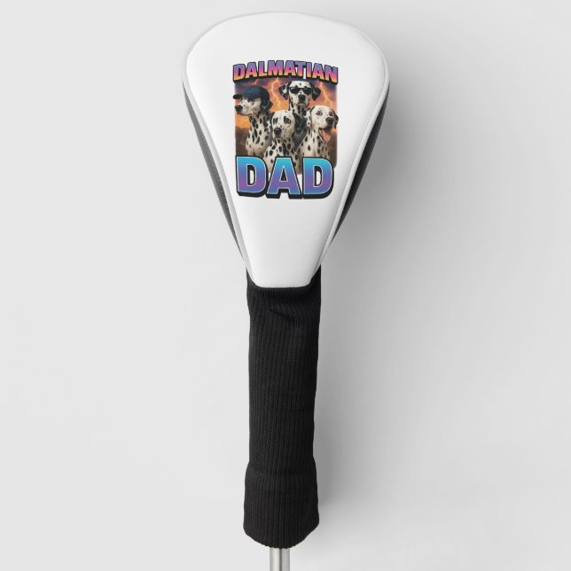 Dalmatian Golf Head Cover (Front)
