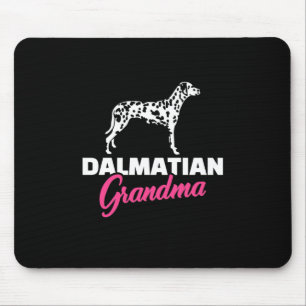 Dalmatian Grandma Mouse Pad