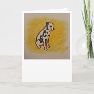 Dalmatian Greeting Card