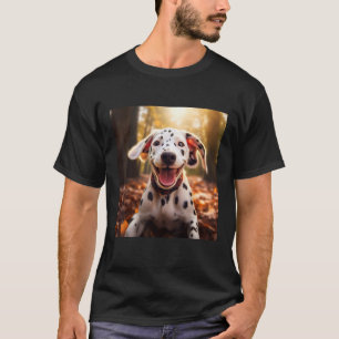 Dalmatian Happy  Dalmatian T-Shirt