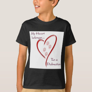Dalmatian Heart Belongs T-Shirt