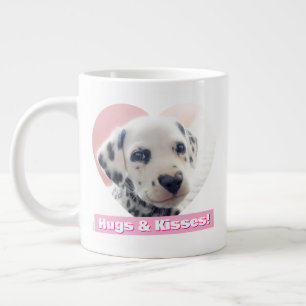 Dalmatian Heart Nose Large Coffee Mug