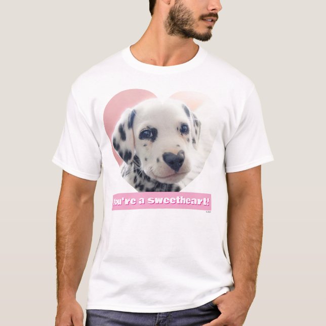 Dalmatian Heart Nose T-Shirt (Front)