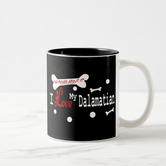 Dalmatian (I Love) Mug (Right)