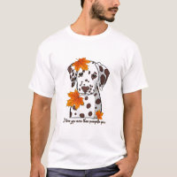 Dalmatian I love you more than pumpkin spice