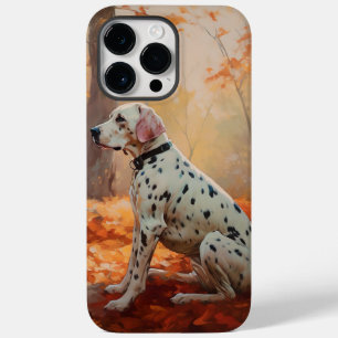 Dalmatian in Autumn Leaves Fall Inspire Case-Mate iPhone 14 Pro Max Case