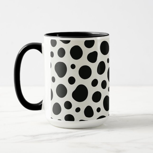 Dalmatian Inspired Design Mug (Left)