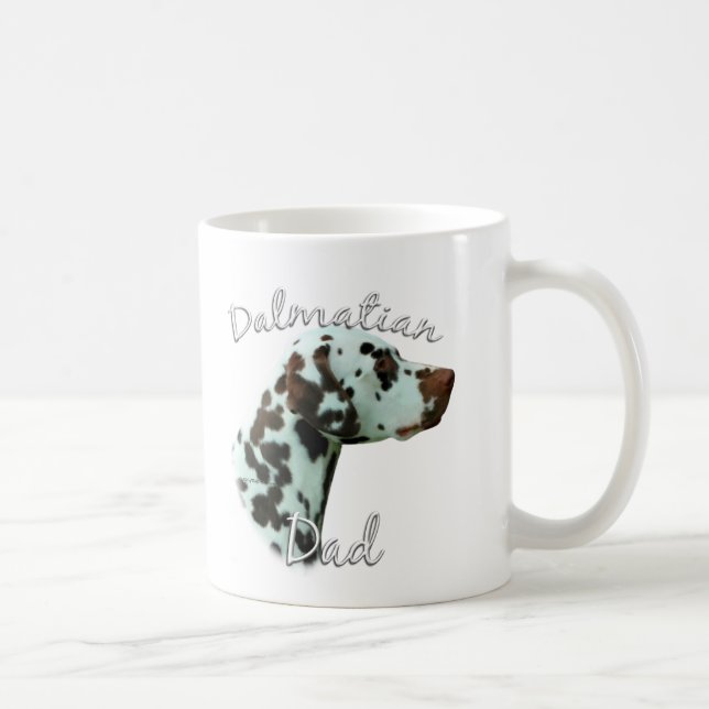 Dalmatian (liver) Dad 2 Coffee Mug (Right)