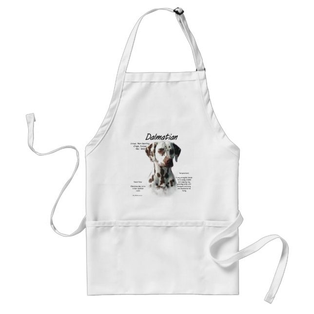 Dalmatian (liver) History Design Standard Apron (Front)