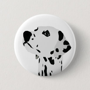 Dalmatian Love 6 Cm Round Badge