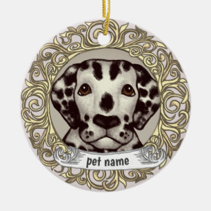Dalmatian Loving Memory ornament