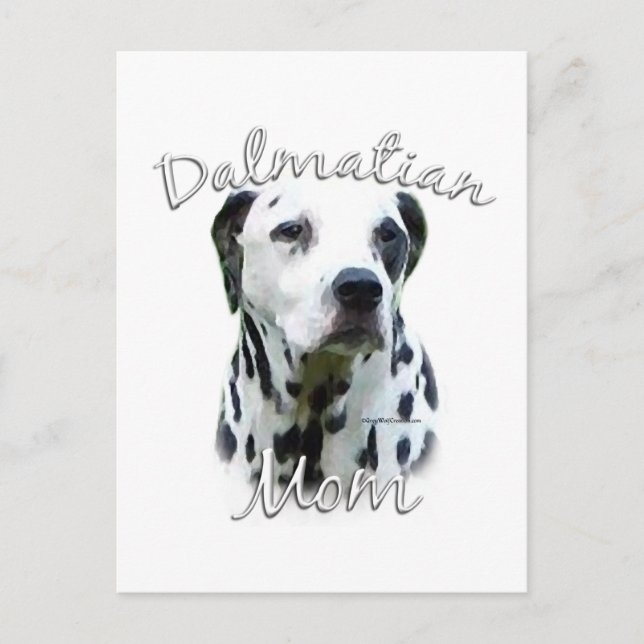 Dalmatian Mum 2 Postcard (Front)