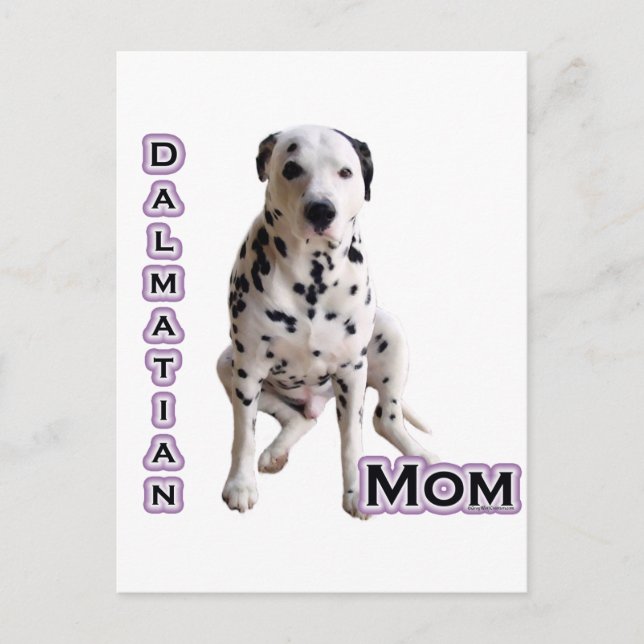 Dalmatian Mum 4 Postcard (Front)
