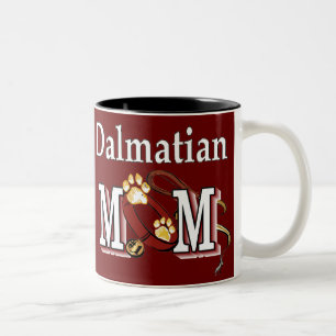 Dalmatian Mum Darks Two-Tone Coffee Mug