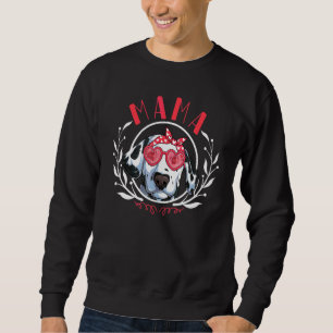 Dalmatian Mum Dog  Puppy Cute Sweatshirt
