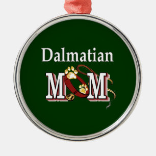 Dalmatian Mum Gifts Metal Tree Decoration