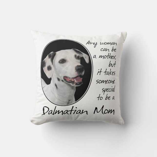 Dalmatian Mum Pillow (Front)