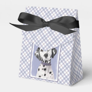 Dalmatian Painting - Cute Original Dog Art Favour Box