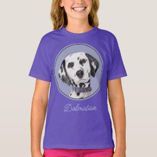 Dalmatian Painting - Cute Original Dog Art T-Shirt