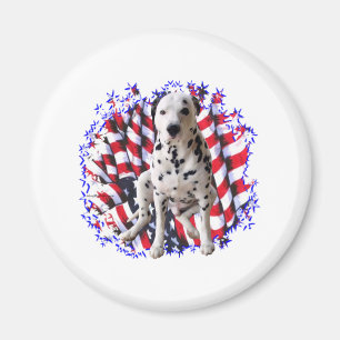 Dalmatian Patriot Magnet